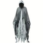 Halloween costume horror ghost clothes adult zombie cloak wizard robe wear secret room death dress up costume cloak Lootquake LLC