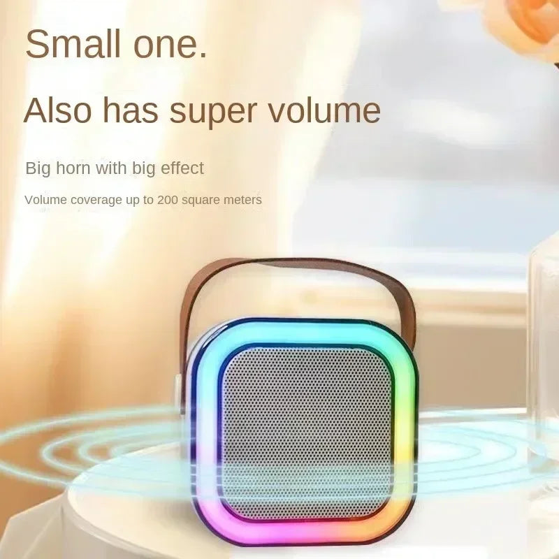 Wireless Bluetooth singing karaoke speaker microphone speaker microphone home family ktv integrated mobile phone handheld Lootquake LLC