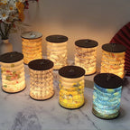 Foldable Table Lamp Touch Dimmable LED Portable Lantern Light USB Rechargeable Tent Read Bedroom Bedside Lantern Night Light Pi-Mart