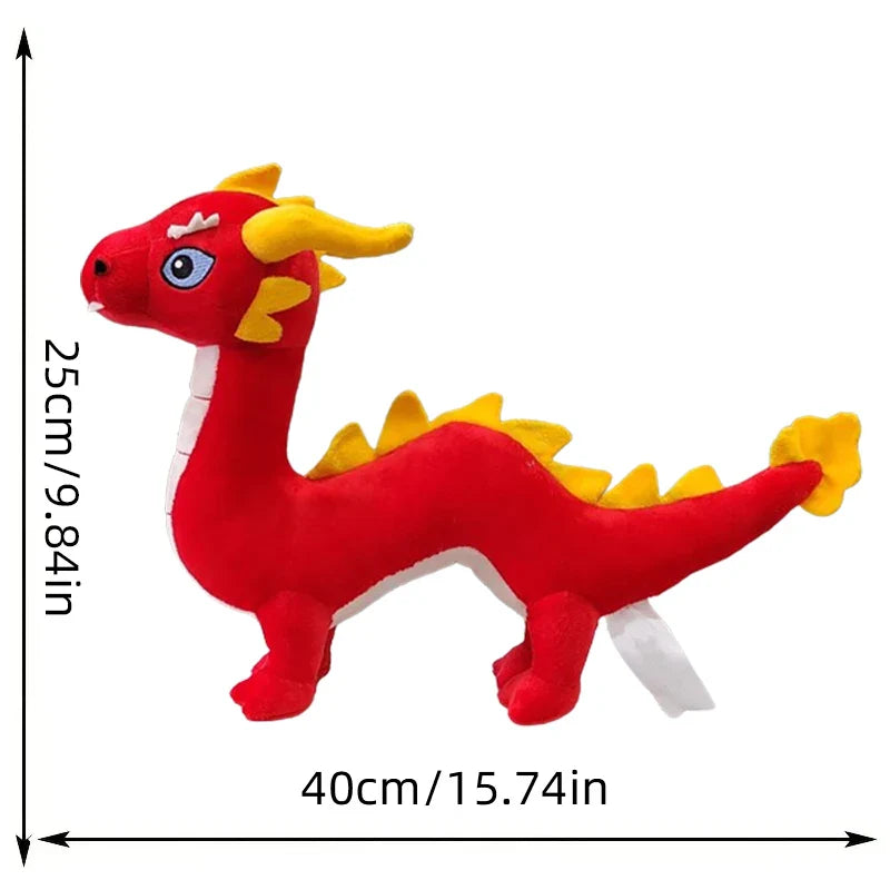 Cute Green Dragon Plush Toy, Stuffed Animal Dinosaur Doll, Christmas Halloween Thanksgiving Day Easter New Year Gift Lootquake LLC
