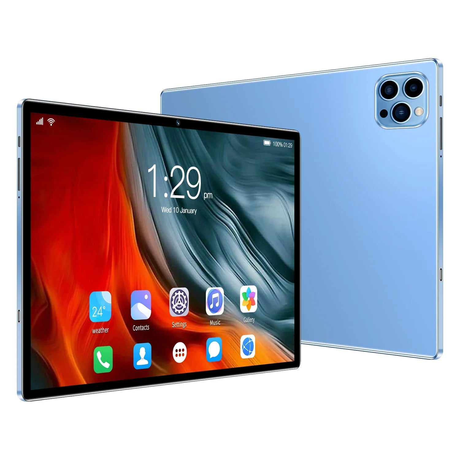 New 10.1 Inch Study Education Tablets Octa Core Dual SIM 4GB RAM 64GB ROM 3G Phone Call Bluetooth WiFi Google Tablet Pc 5000mAh Lootquake LLC