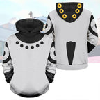 Hot Selling Kpop Demon Hunter Print Hoodie Autumn And Winter Trend Casual Pullover Men's Halloween Role Play Costume Gift Pi-Mart