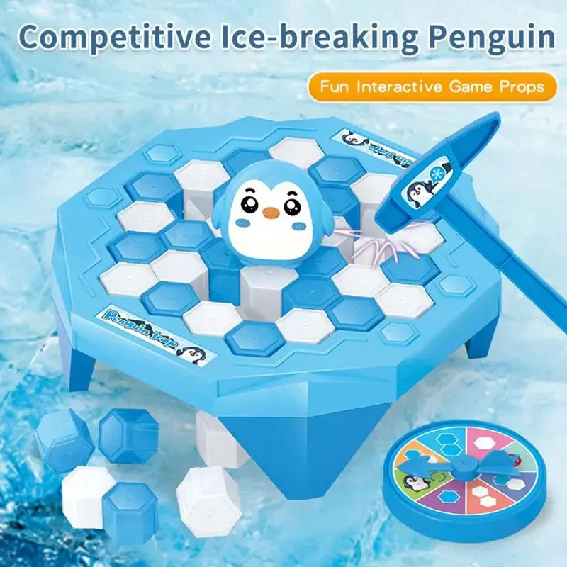 Children's Toys Parent-Child Family Party Save the Penguin Ice Cube Breaker Trap Children Adult Board Game Stress Relief Toy