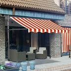 Awnings Rain and Snow Resistant UV Resistant Folding and Telescopic Canopy Tent Outdoor Garden Balcony Roof Courtyard Sunshade