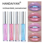 HANDAIYAN Best Seller Glitter Lip Gloss 6colors Moisturizing Mermaid Lip Glaze Waterproof Long Lasting Liquid Lip Stick Lootquake LLC