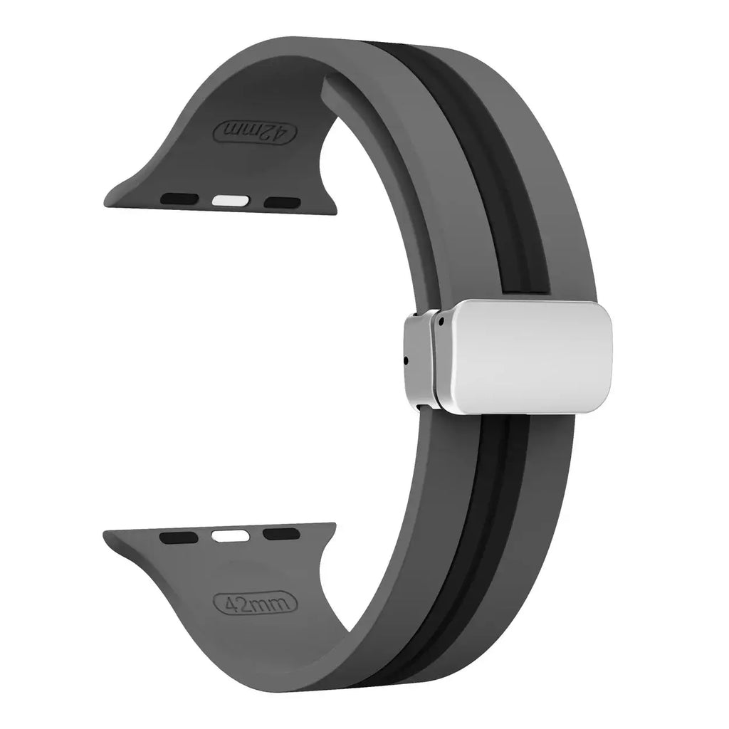Apple Watch Silicone Strap - Durable Magnetic Closure Design - SJB-DIAMOND ELITES