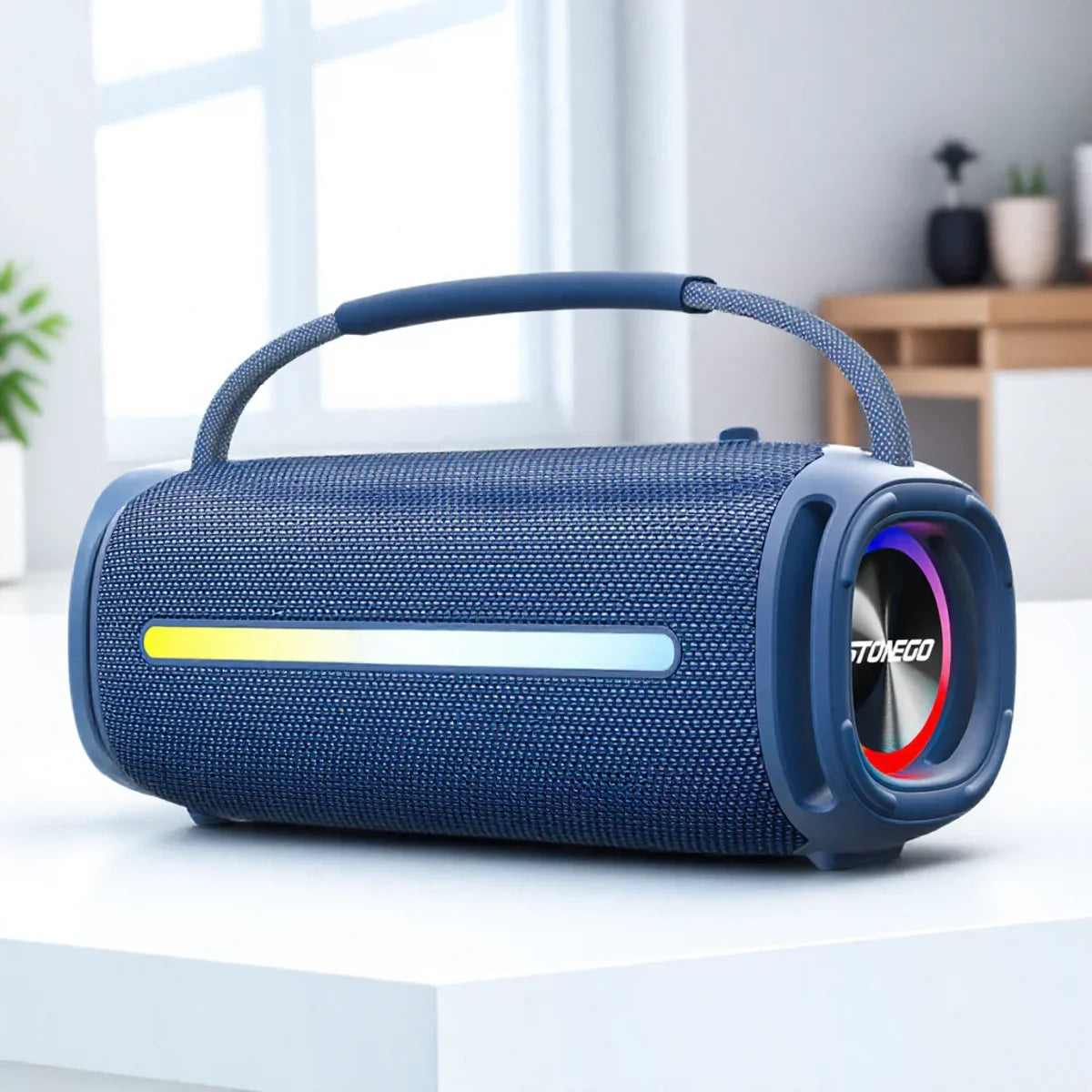 Outdoor Portable Bluetooth 53 Wireless Speaker IPX6 Waterproof High Power Audio RGB Lantern Subwoofer Lootquake LLC