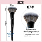 70 Pro Big Foundation Brush Cream Foundation Makeup Brush Chubby Professional Synthetic Hair Face Contour Foundation Makeup Tool Lootquake LLC