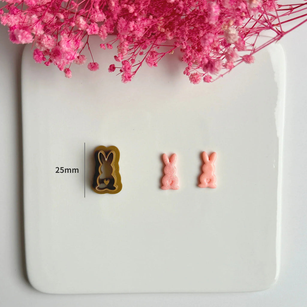 Easter Series Cute Cartoon Rabbit Carrot Shape Polymer Clay Cutters For DIY Earrings Jewelry Makings Embossing Cutting Die Lootquake LLC