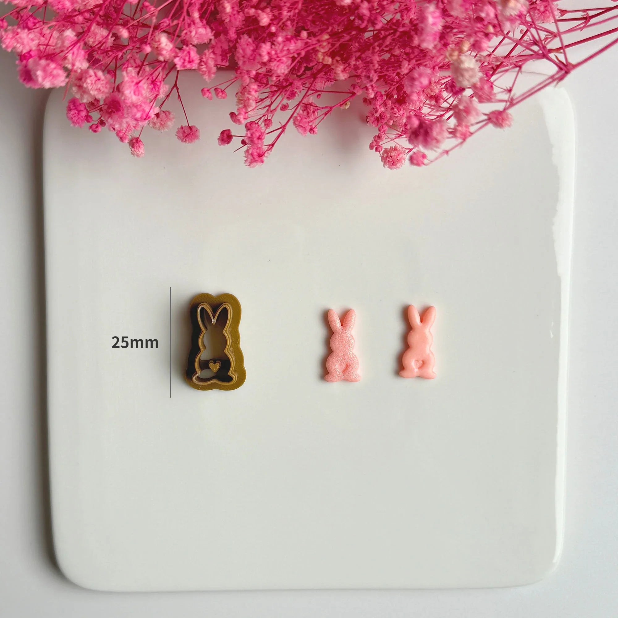 Easter Series Cute Cartoon Rabbit Carrot Shape Polymer Clay Cutters For DIY Earrings Jewelry Makings Embossing Cutting Die Lootquake LLC