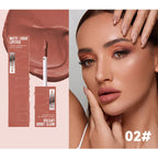 Matte Liquid Lipstick 6 Colors Long Lasting Lip Ink Lip Tint Non-stick Cup Nude Lip Gloss Waterproof Cosmetics Make Up