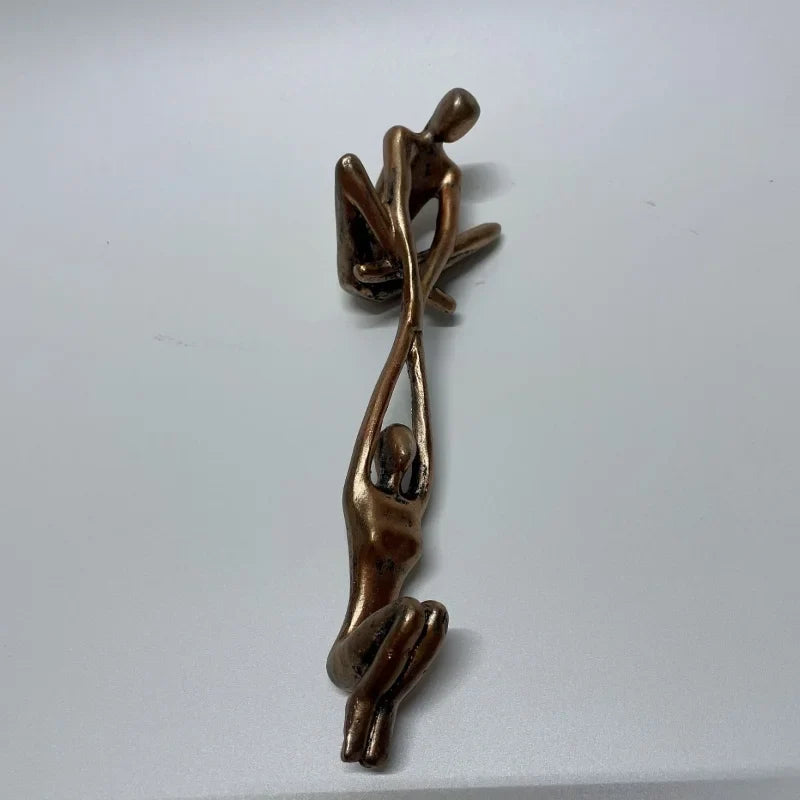 Man Lifting Woman Figurine Art Statue Lover Sculpture Ornament Home Desktop Decor Dancing Couple Sculpture Art Creative Artwork Lootquake LLC