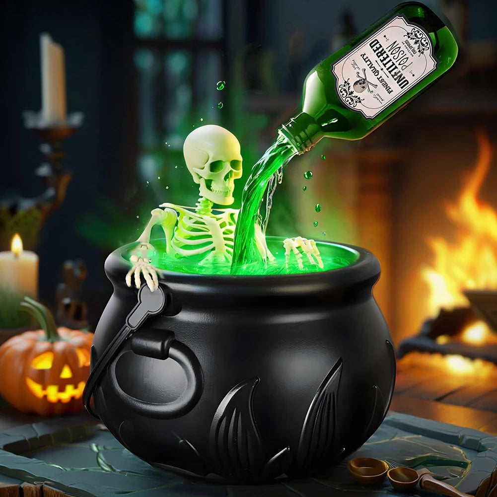 Halloween Decorations Indoor Decorations Indoor W/ Witches Cauldron Party Decor Decoration Set for Home Yard Lawn Garden