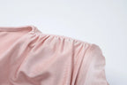 Dulzura Long Sleeves Shoulder Pad Ruched Maxi Dress Solid Elegant Prom Evening Party Long Dress Women’S Autumn Winter Outfit