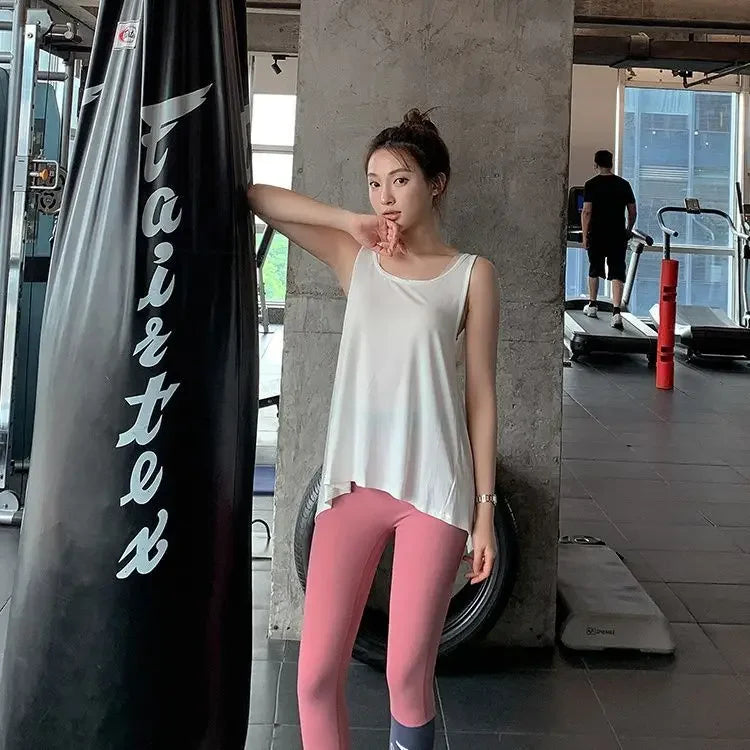 Women's Beautiful Open Back Loose fit Top THRIXINE