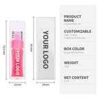 Private Label Clear Lipgloss Full Color Makeup Plumping Lip Oil Moisturizing Waterproof Lasting Lip Gloss Cosmetics Custom Bulk