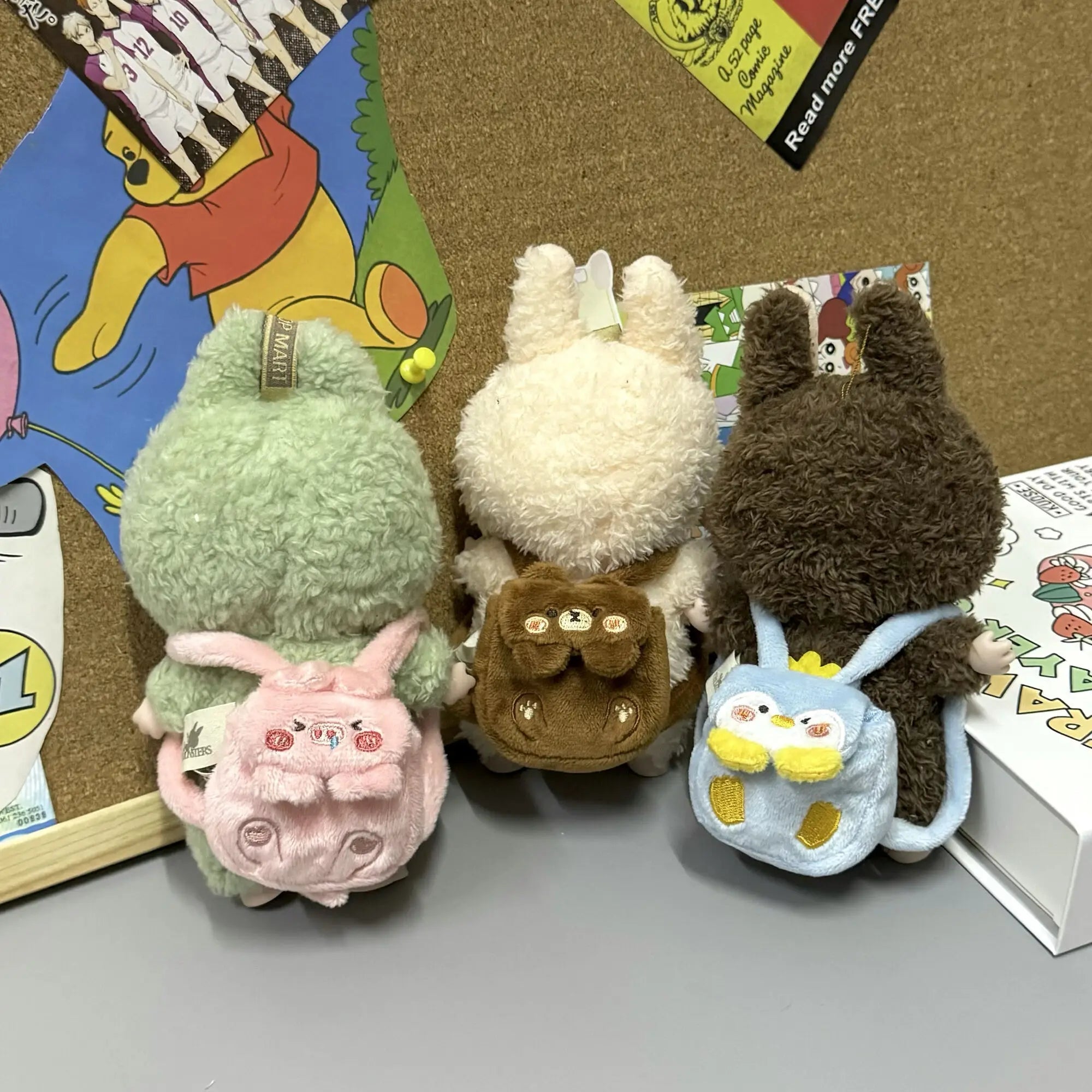 Animal Style 17Cm Labubu Backpack Hand-made Clothes Matching Doll Backpack Multiple Styles Replacement Doll Clothing Accessories Lootquake LLC