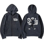 Rapper Eminem Slim Shady Music Rap Fashion Zip Up Hoodie Hip Hop Oversized Hooded Zipper Sweatshirt Casual Streetwear Coats Male Lootquake LLC