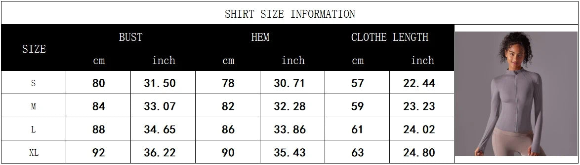 Women's Full Zip Yoga Top With Thumbholes - SJB-DIAMOND ELITES