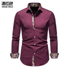 Men's Shirt with Collar White Shirts Man Long Sleeve Men's Shirts 2023 Mens Polo Shirts for Men Famous Brands Lootquake LLC