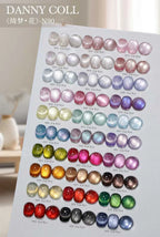 High End Glitter Cat Eye Gel Nail Polish Set Semi-Permanent Hybrid Magnet Gel UV LED Cat's Eye Nail Varnishes For Nail Art 15ml Lootquake LLC