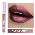 Matte Metallic Liquid Lipstick 12 Colors Waterproof Lasting Glitter Lip Gloss Shiny Shimmer Lip Tint Party Festival Lips Makeup Lootquake LLC