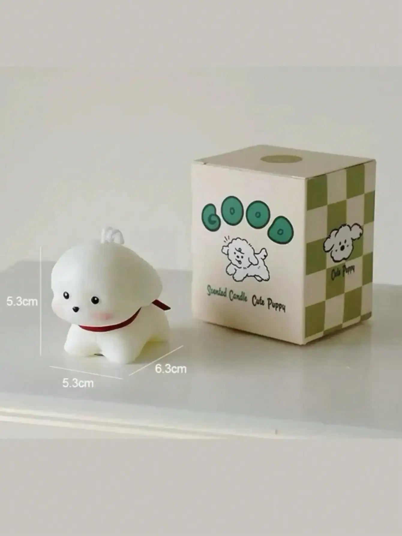 Burning 6h Cartoon 3D Cute White Puppy Candle Home Decor Candle Scented Candle Home Use Girl Aromatherapy Home Aromatic Candle Lootquake LLC