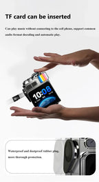 Smart Touch Screen Bluetooth Speaker Mini Portable Audio Player Wireless Handsfree Call MP3 Music Box Support TF Play APP Contro Lootquake LLC