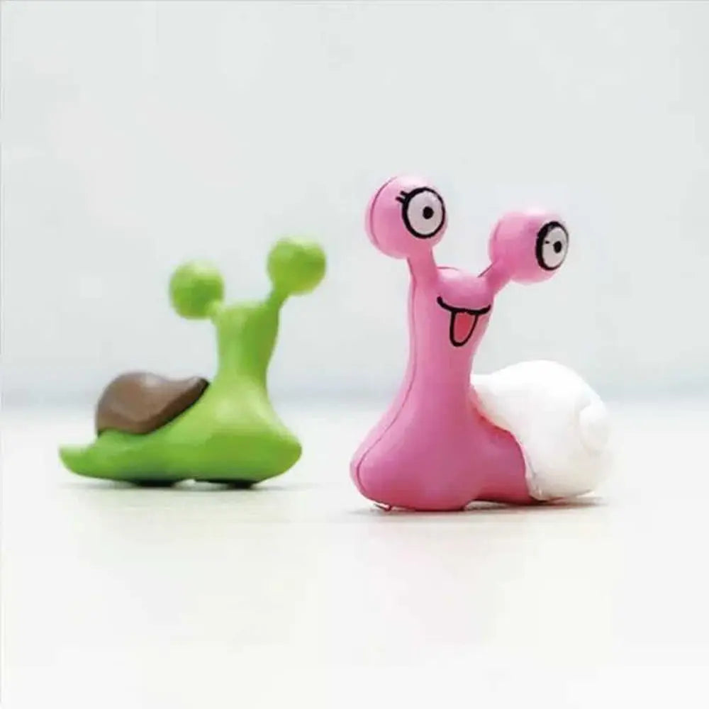 Crafts Cartoon Snails Fairy Creative Exquisite Snail Sculpture Art Simulated Miniatures Figurines Gift Lootquake LLC