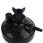 Professional  Humidifier Bubbler Bottle - Humidity for OXYGEN Therapy Height 16cm  6.3" Bottle Mouth 7cm  2.76" KXRE Lootquake LLC