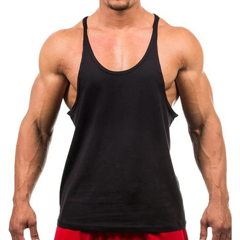 New Style Jogger Gym Singlet Training Bodybuilding Tank Top Sleeveless Cotton - SJB-DIAMOND ELITES