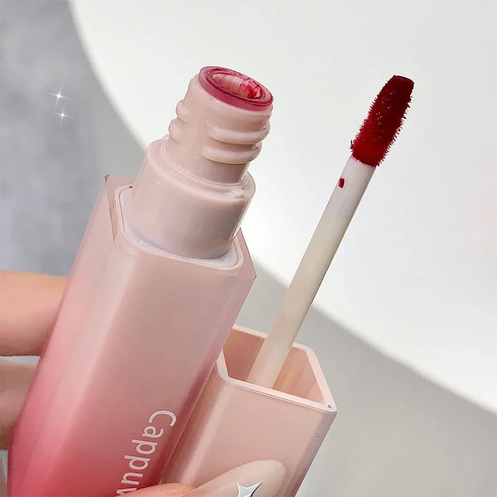 Cappuvini Nude Water Mist Lip Glaze Matte Velvet White Lip Gloss Long-lasting Lipstick Lootquake LLC
