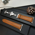 Apple Watch Genuine Leather Band - Classic Durable Strap