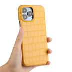 Unique Leather Case For iPhone 13 14 11 12 Pro Max XR X XS Strong Hard Shockproof Cover Green Leather Cover Classic Fashion Case for iPhone Protective Case Stevvex