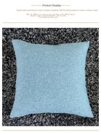 Solid Sofa Cushion Cover 30x50/40x40/45x45/40x60/50x50/55x55/60x60cm Decorative Throw Pillow Case For Car Seat Chair