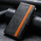 Luxury Leather Case For iPhone 13 11 12 14 Pro Max Mini Wallet Pocket Flip Case Cover Vintage Luxury Genuine Leather Fashion Business Classic Flip Case For Men Stevvex