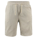 BreezeFit Men's Linen Shorts: Cool, Stylish, Versatile THRIXINE