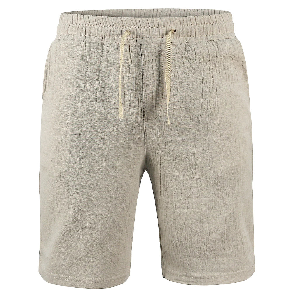 BreezeFit Men's Linen Shorts: Cool, Stylish, Versatile THRIXINE