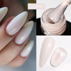 UR SUGAR Blue Color Rubber Base Gel Nail Polish Gold Glitter Base Gel Top Coat Soak Off UV LED Gel Nail Art Varnish Manicure Lootquake LLC