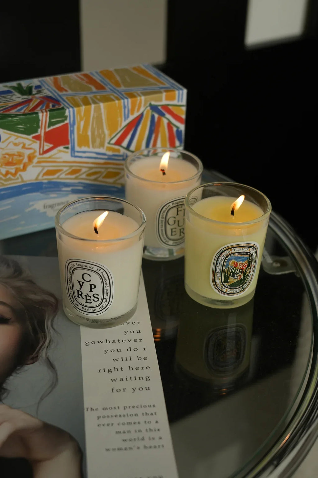 Aromatherapy Candle Natural Plant Scented Candles French Fragrance Fresh And Elegant Lasting Air Companion Aroma Gift Lootquake LLC