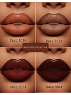 Bare Matte Silky Matte Lipstick Long-lasting Waterproof and glossy finish, Easy to color Lootquake LLC