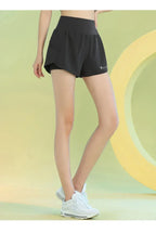 PHIGEER Yoga Shorts for Women Lightweight Gym Cycling Workout Shorts with Pocket Breathable Running Sweatpants Athletic Clothes