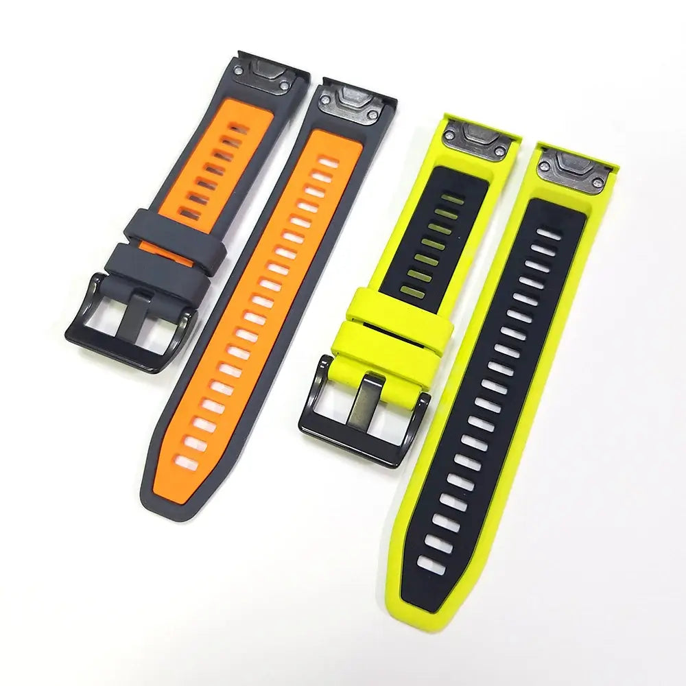 Garmin Soft Silicone Band - QuickFit Stylish and Comfortable - SJB-DIAMOND ELITES