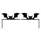 Halloween Door Frame Decoration,bats,pumpkins,spider Webs,door And Window Corner Sign, Halloween Home Decor,corner Stickers