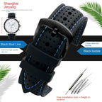 Motorola Moto Silicone Sport Watch Band, Breathable Rubber Strap