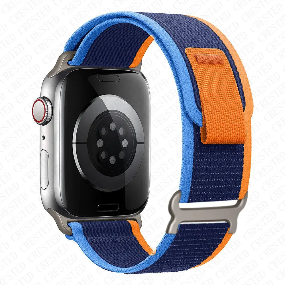Apple Watch Nylon Strap - Durable Breathable Velcro Band - SJB-DIAMOND ELITES