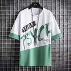 Men Casual T Shirt Letter Printed T-Shirt Hip Hop Y2K Streetwear Fashion Sport Gym Summer Washed Tops Men Clothing Trends 반팔 남자 Lootquake LLC