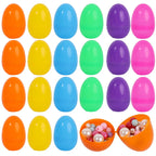 20/10PCS Colorful Easter Eggs Fillable Plastic Eggs Creative Easter Gift Box Children's Toys Wedding Birthday Party Decoration Lootquake LLC