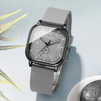 New Women's Fashion Elegant Flower Quartz Watch Versatile Daily Wearing Party Valentine's Day Party Easter Ramadan Halloween Chr