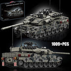 Military WW2 MOC Leopard 2A7 Army Main Battle Tank Soldiers Building Blocks Bricks M1 T90M Tank Set For Children Boys Gifts Lootquake LLC